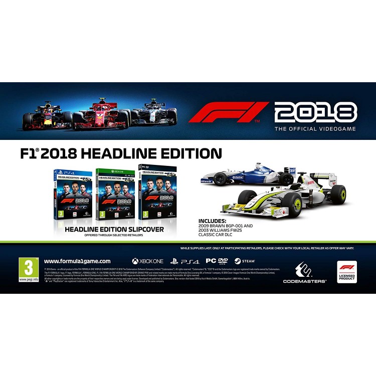 خرید بازی F1 2018 Headline Edition